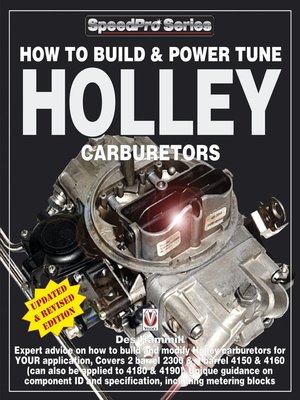 cover image of How to Build & Power Tune Holley Carburetors